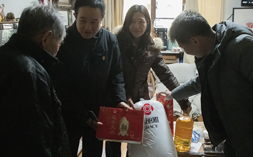 上海美萊黨支部開(kāi)展聯(lián)建關(guān)愛(ài)活動(dòng)，新春送暖情滿曹家堰！