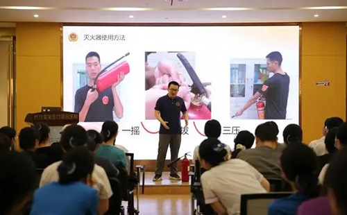 長沙美萊開展消防培訓(xùn)演練，防火于未然！